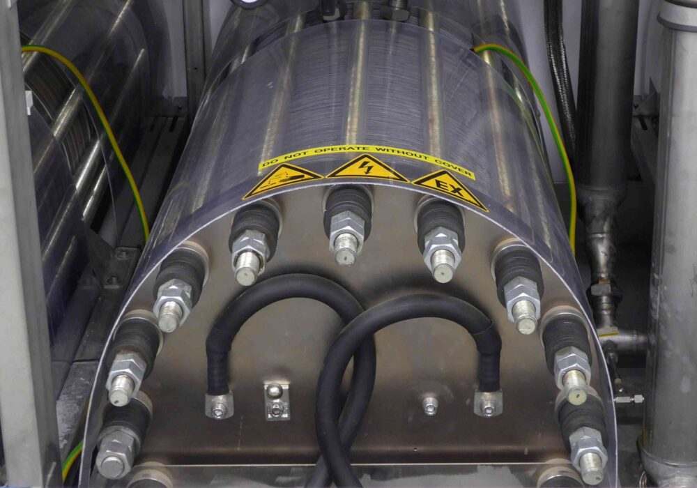Stack eines Elektrolyseurs