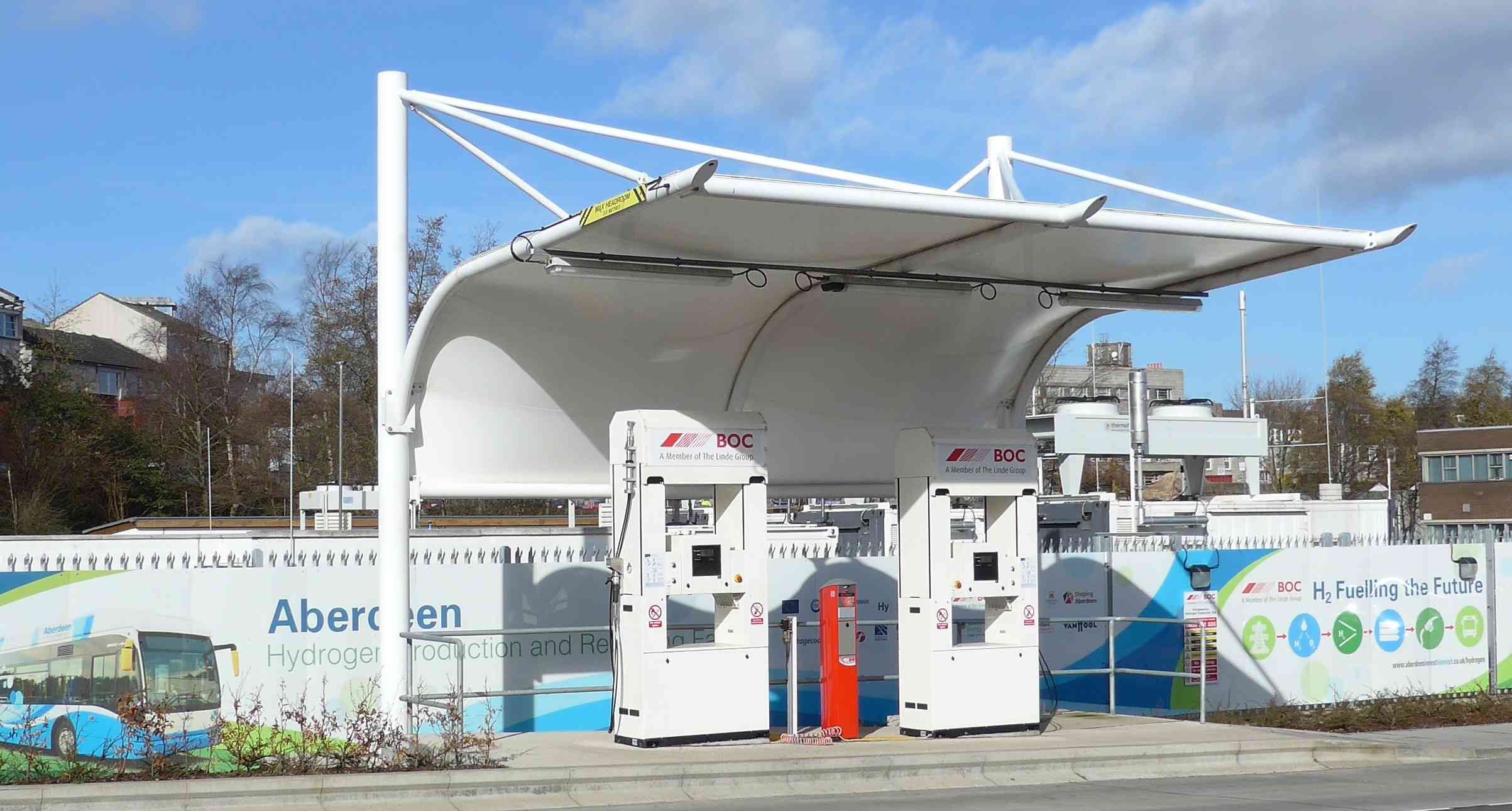 Hydrogen Refuelling Station in Aberdeen